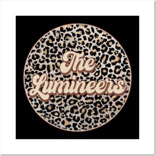 Retro Music Lumineers Personalized Name Circle Birthday Posters and Art